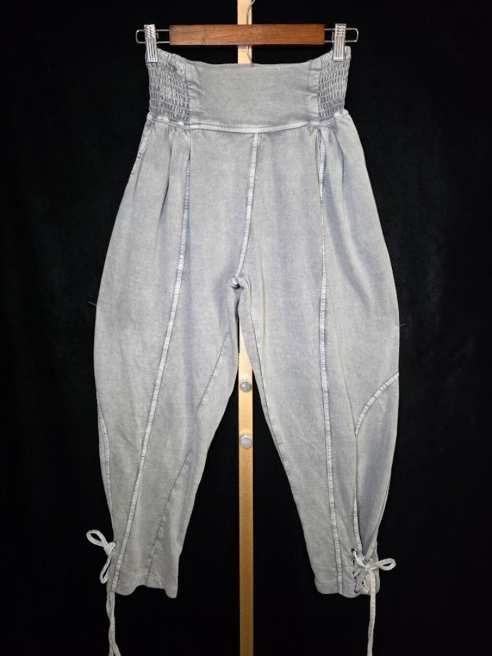 FP One Billie Pants in Distressed Gray S